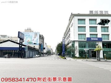 近市府全聯旁8米寬朝南建地